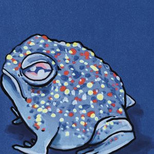 Blue Blue Frog