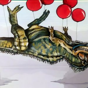Upside Down Dino