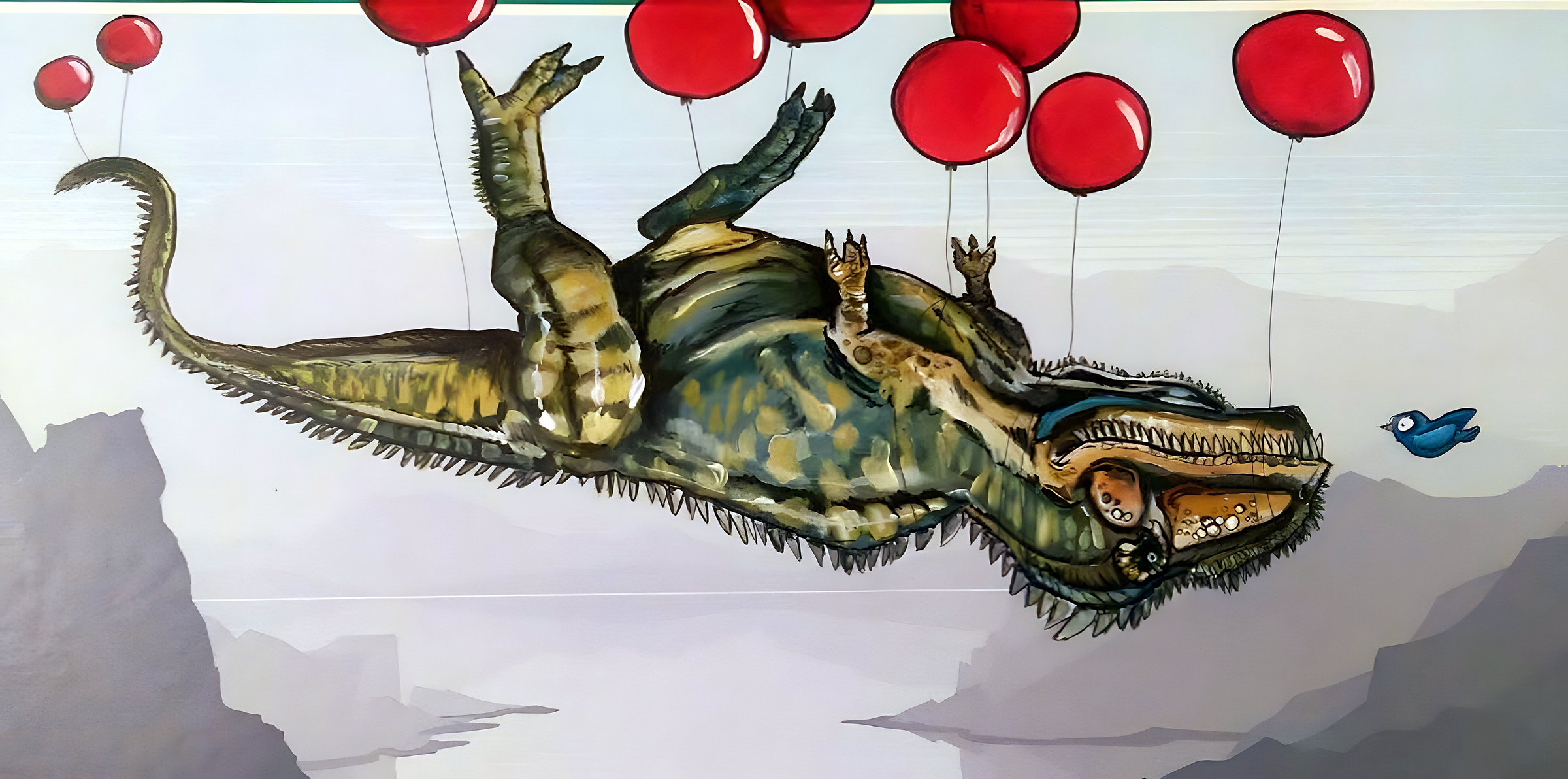 Upside Down Dino